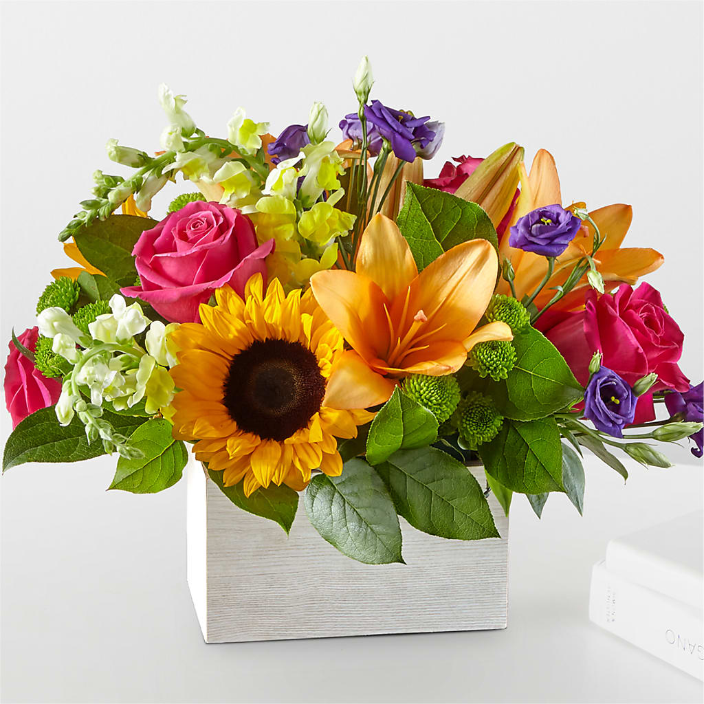 Best Day Box Bouquet – TIM'S TREEHOUSE NURSERY & FLORAL, Sutherlin OR