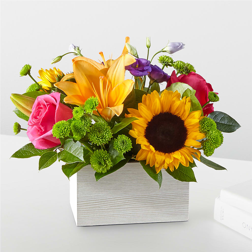 Best Day Box Bouquet – TIM'S TREEHOUSE NURSERY & FLORAL, Sutherlin OR