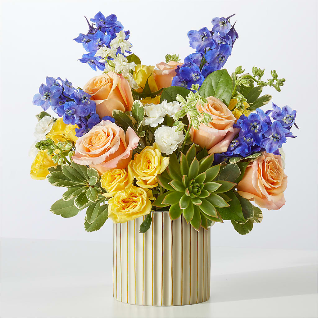 Cobalt Reverie Bouquet – TIM'S TREEHOUSE NURSERY & FLORAL, Sutherlin OR
