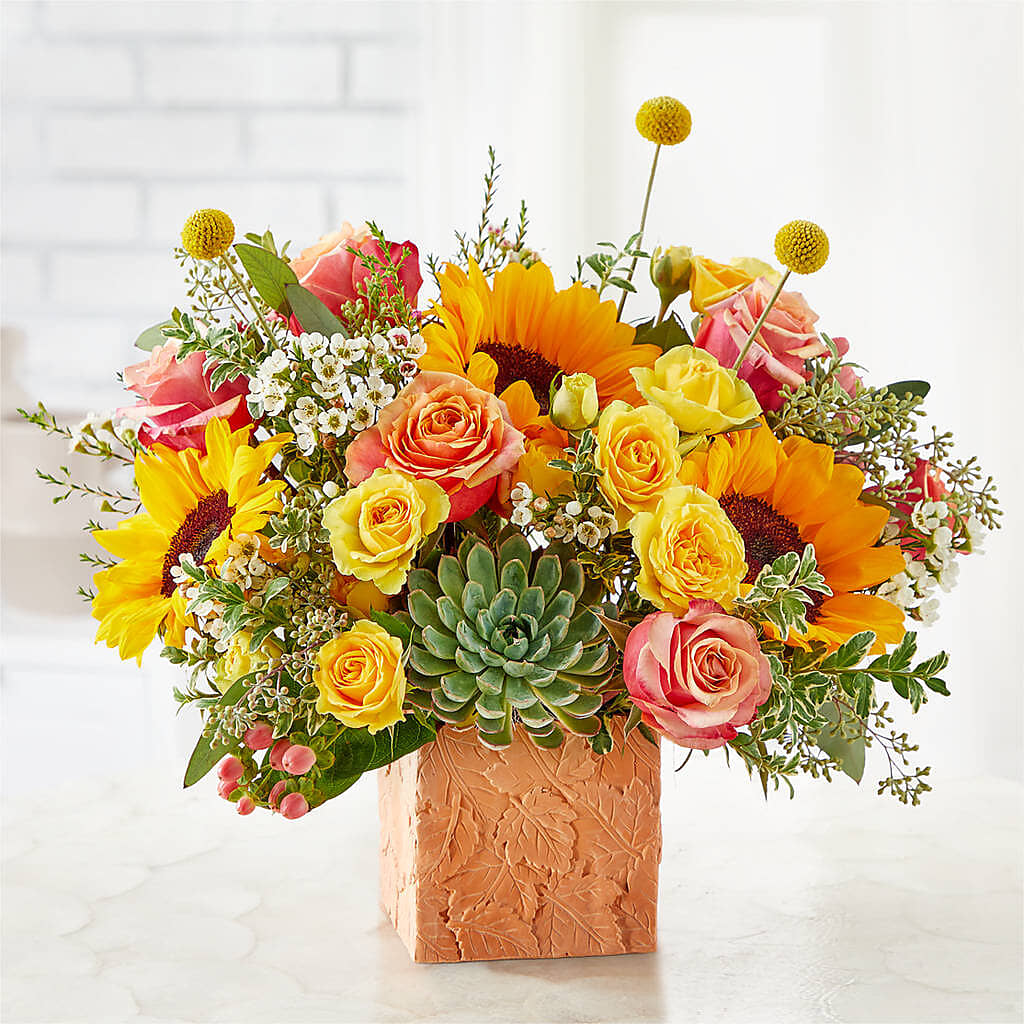 Sunflower Season Bouquet – TIM'S TREEHOUSE NURSERY & FLORAL, Sutherlin OR