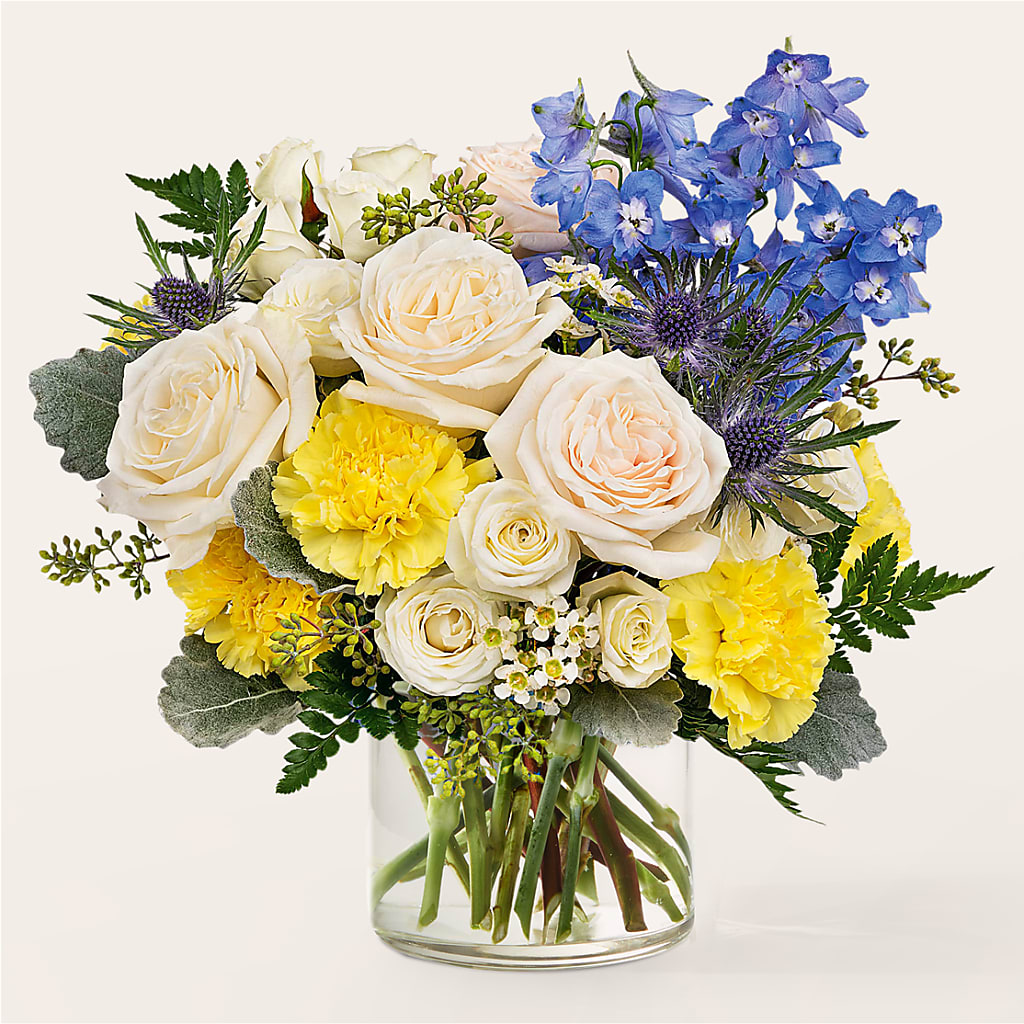 Lemon Sorbet Bouquet – TIM'S TREEHOUSE NURSERY & FLORAL, Sutherlin OR