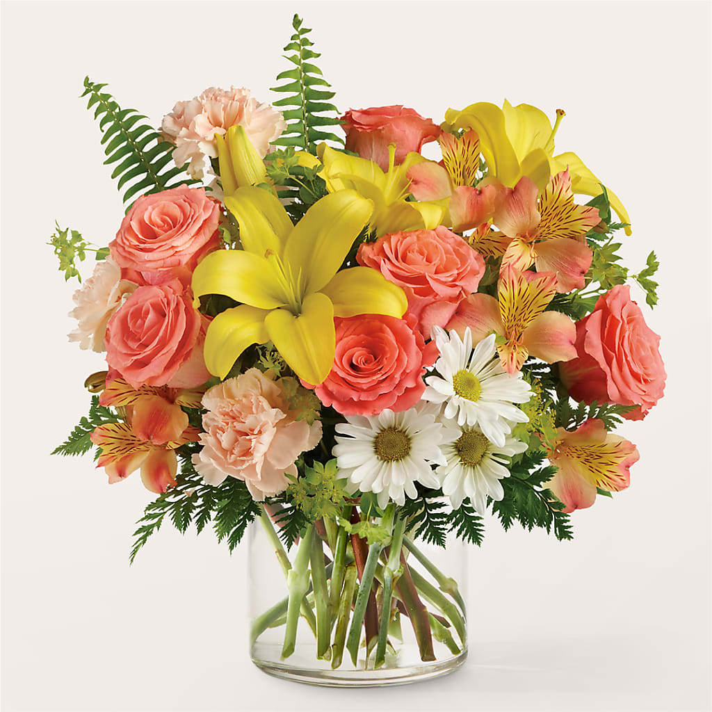 Sunset Strip Bouquet – TIM'S TREEHOUSE NURSERY & FLORAL, Sutherlin OR