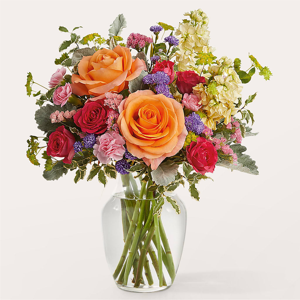 Tangerine Tango Bouquet – TIM'S TREEHOUSE NURSERY & FLORAL, Sutherlin OR