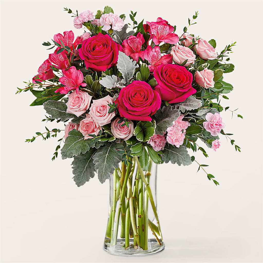 Tickled Pink Bouquet – TIM'S TREEHOUSE NURSERY & FLORAL, Sutherlin OR