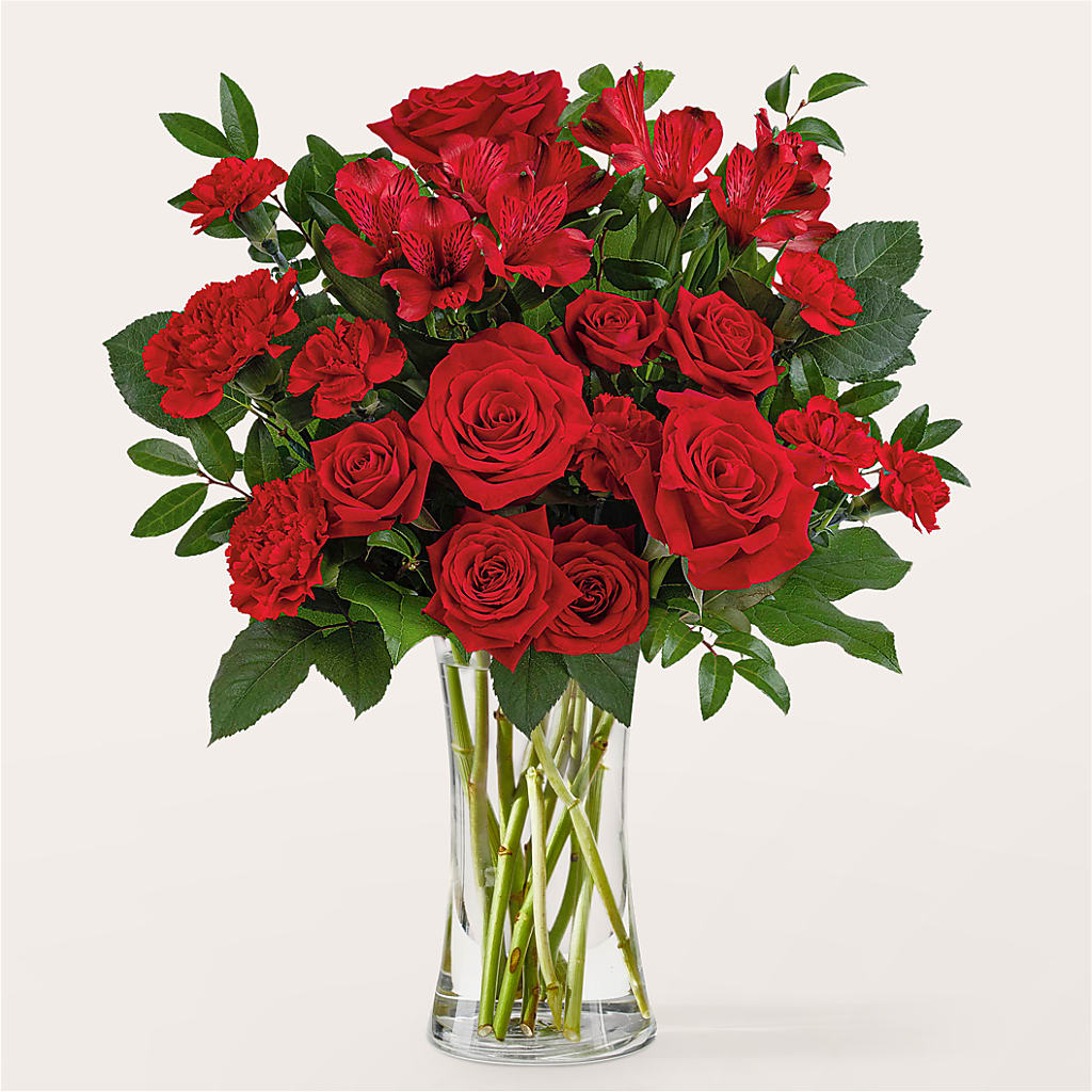 Brilliant Ruby Bouquet – TIM'S TREEHOUSE NURSERY & FLORAL, Sutherlin OR