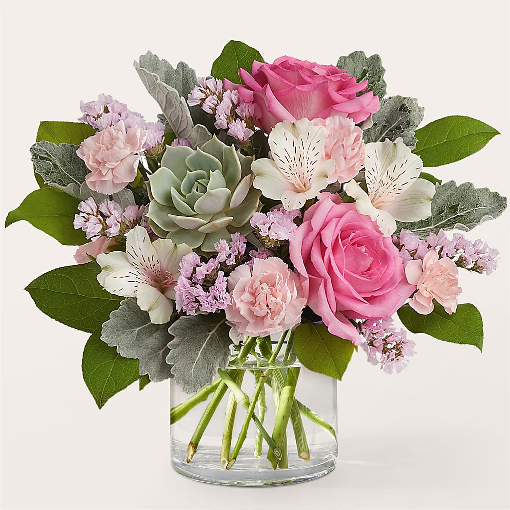 Dusty Rose Bouquet – TIM'S TREEHOUSE NURSERY & FLORAL, Sutherlin OR