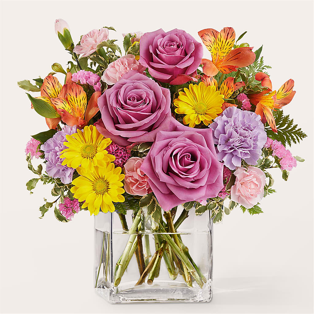 Shades of Happiness Bouquet – TIM'S TREEHOUSE NURSERY & FLORAL, Sutherlin OR