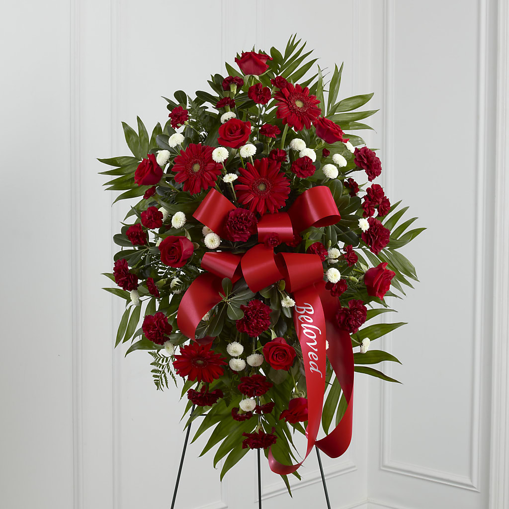 Treasured Memories Standing Spray – TIM'S TREEHOUSE NURSERY & FLORAL, Sutherlin OR
