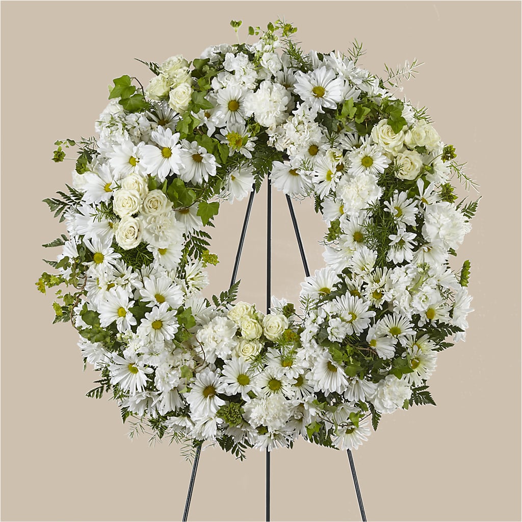 Faithful Wishes Wreath – TIM'S TREEHOUSE NURSERY & FLORAL, Sutherlin OR