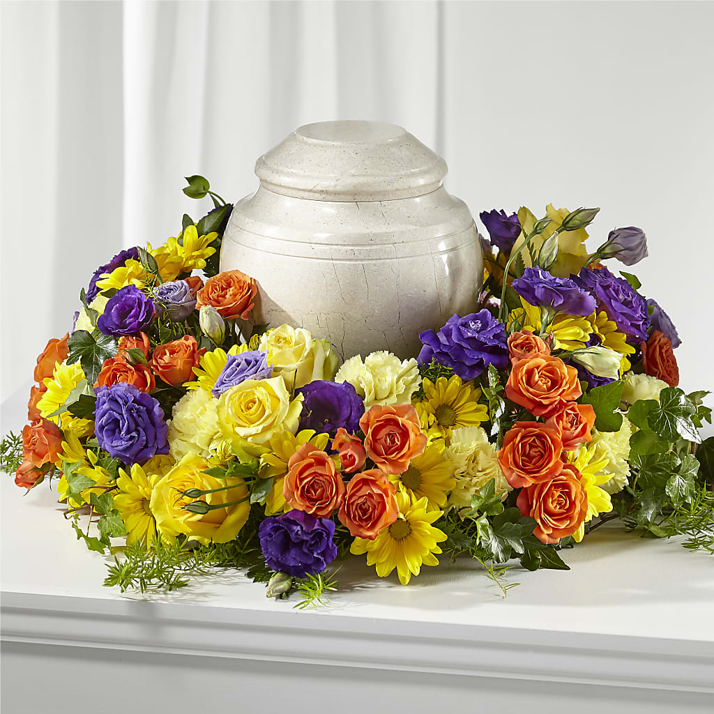 Blossoms of Remembrance Cremation Adornment – TIM'S TREEHOUSE NURSERY & FLORAL, Sutherlin OR