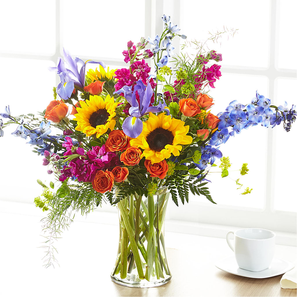 Rays of Life Bouquet – TIM'S TREEHOUSE NURSERY & FLORAL, Sutherlin OR
