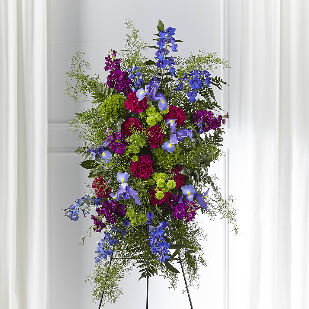 Heavenly Skies Standing Spray – TIM'S TREEHOUSE NURSERY & FLORAL, Sutherlin OR