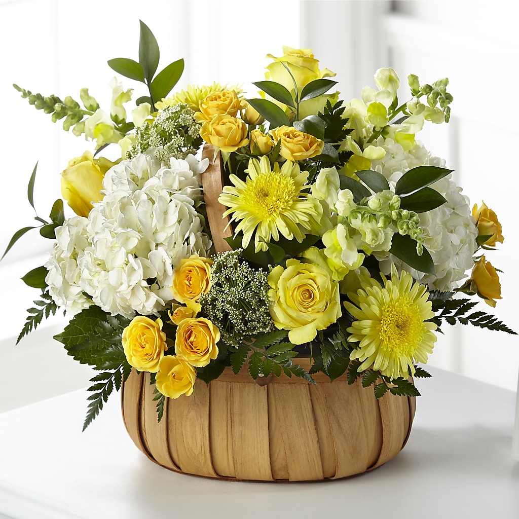 Rustic Remembrance Basket – TIM'S TREEHOUSE NURSERY & FLORAL, Sutherlin OR