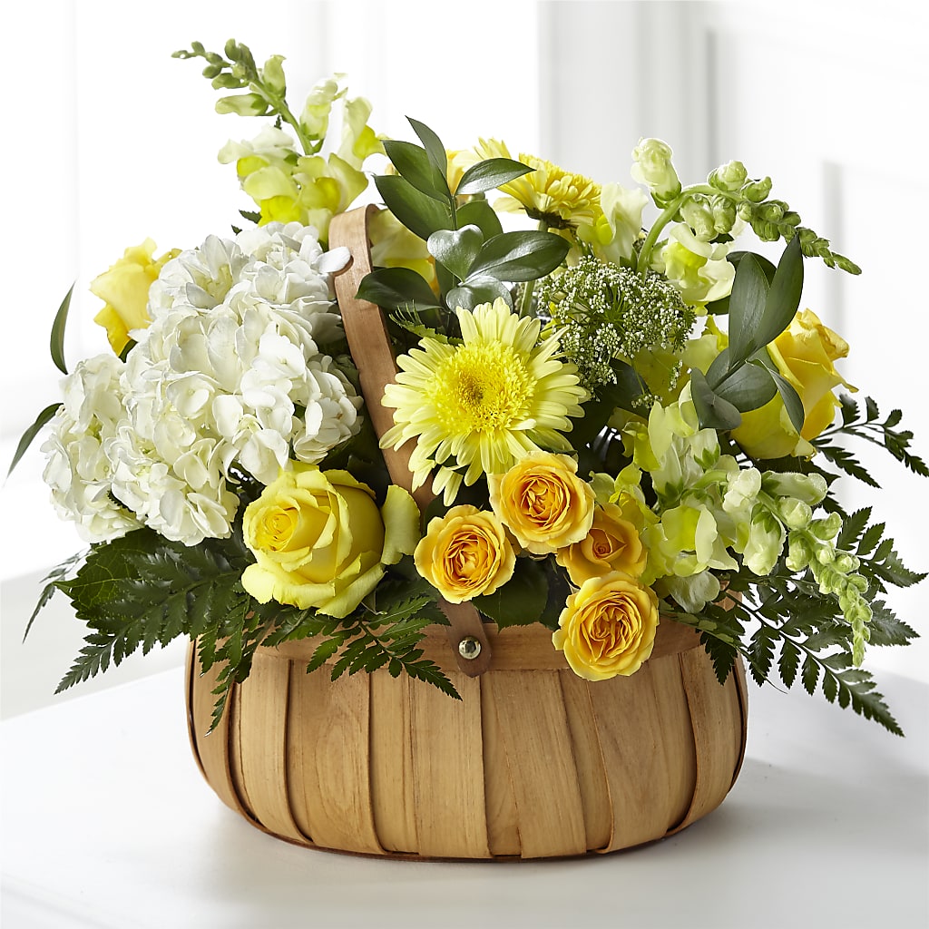 Rustic Remembrance Basket – TIM'S TREEHOUSE NURSERY & FLORAL, Sutherlin OR
