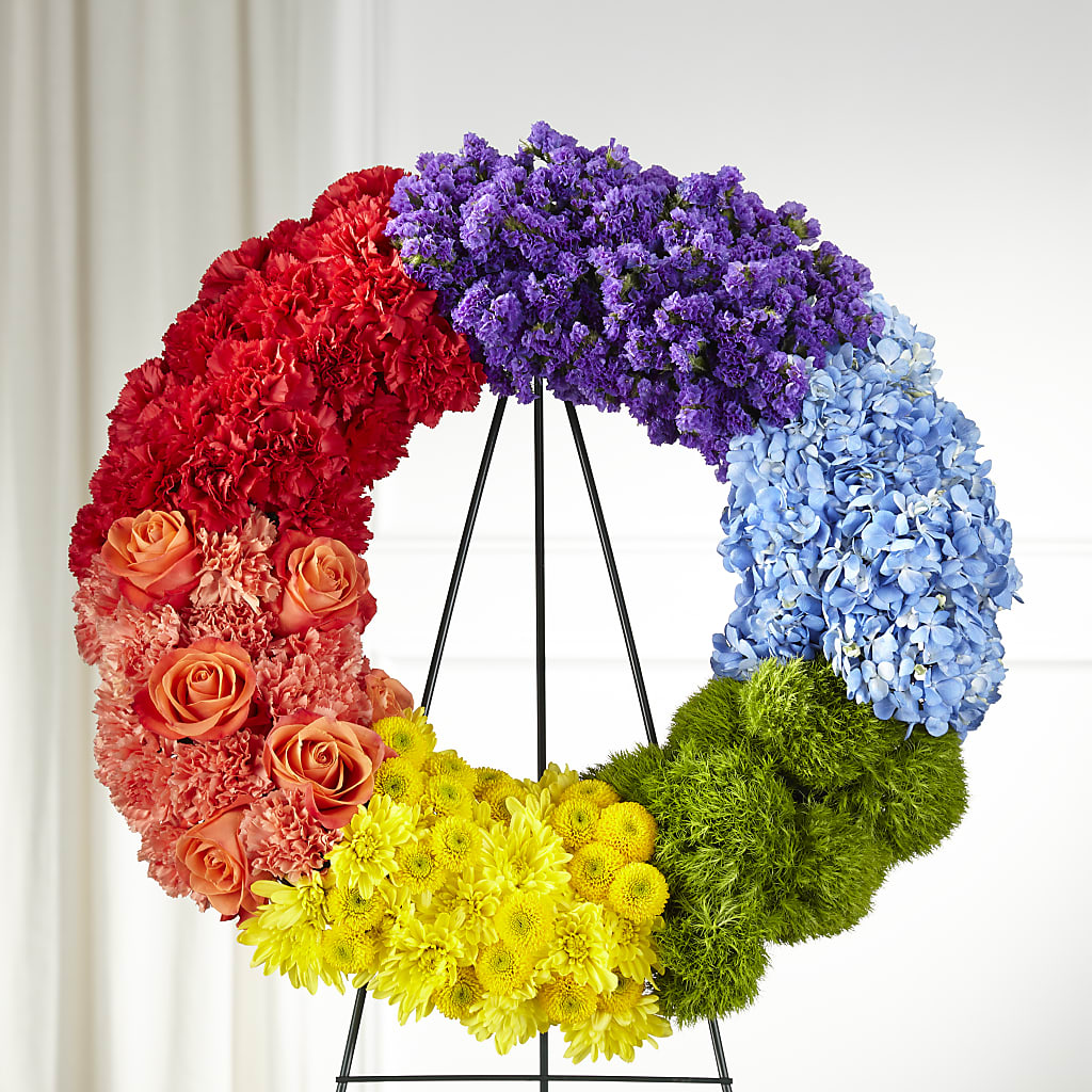 Circle of Love Wreath – TIM'S TREEHOUSE NURSERY & FLORAL, Sutherlin OR