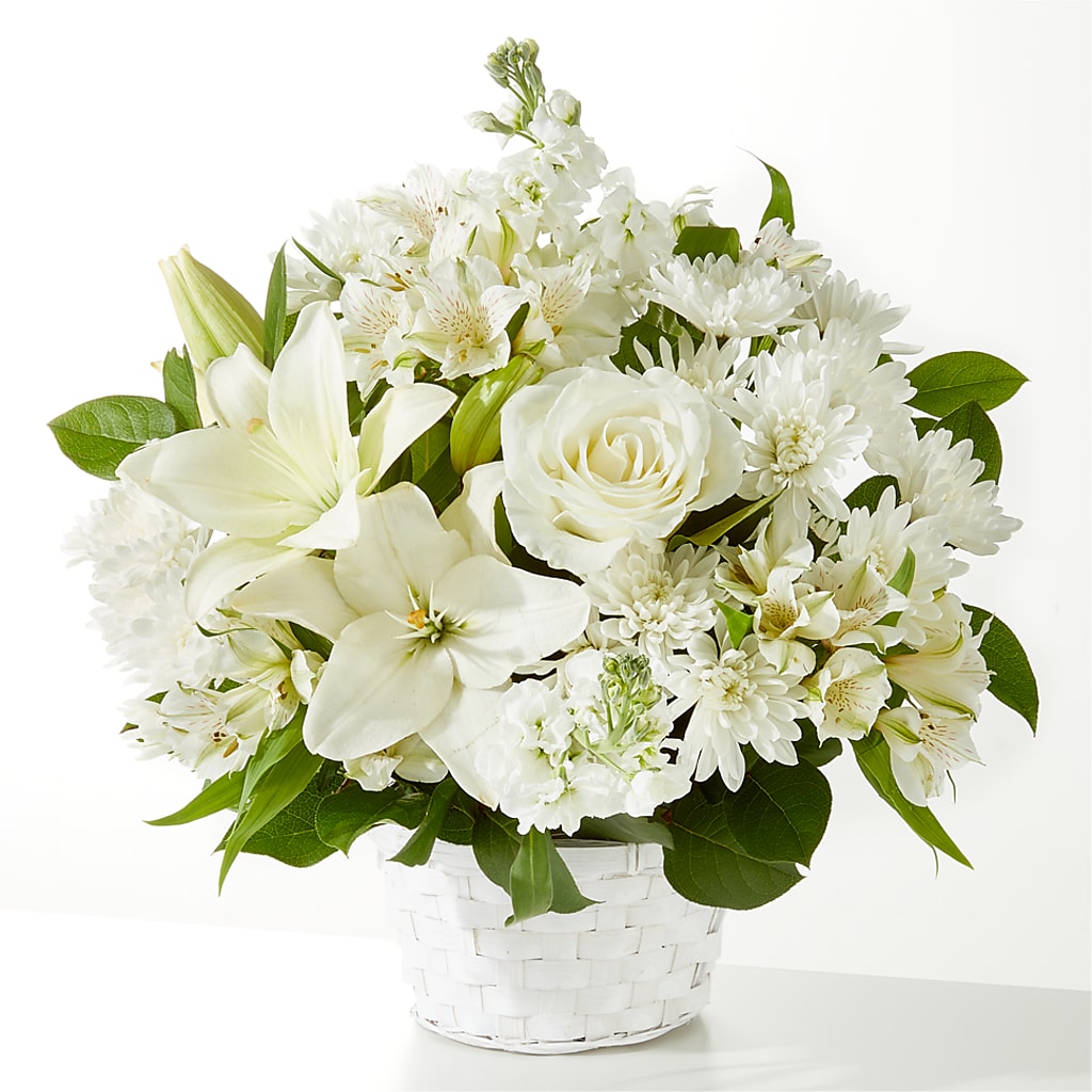 Peaceful Reflections Arrangement – TIM'S TREEHOUSE NURSERY & FLORAL, Sutherlin OR