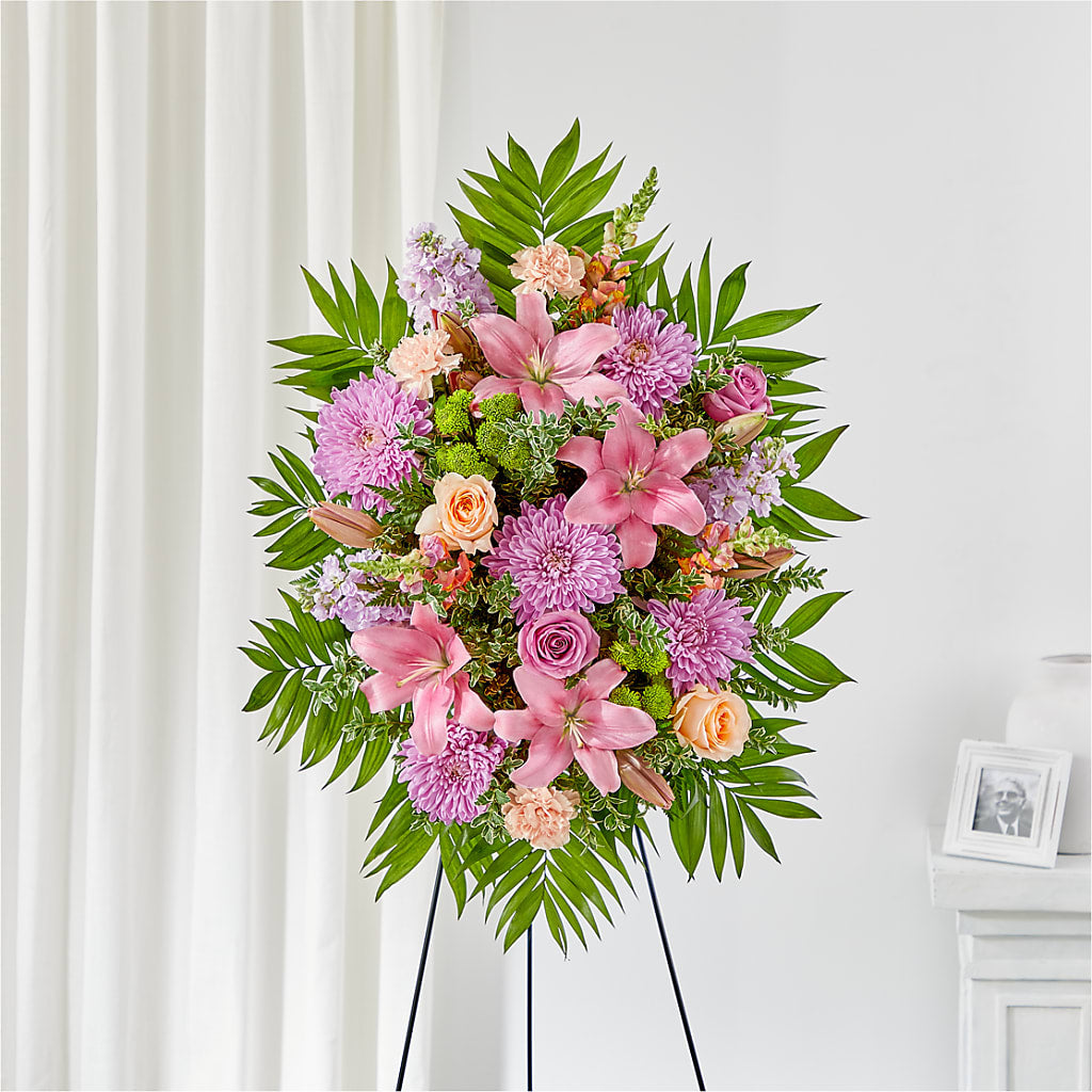 Love & Light Standing Spray – TIM'S TREEHOUSE NURSERY & FLORAL, Sutherlin OR