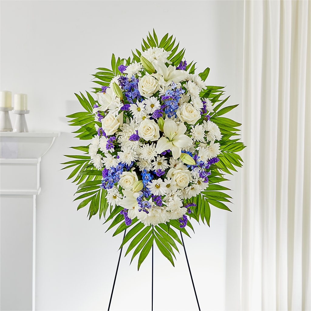 At Rest Standing Spray – TIM'S TREEHOUSE NURSERY & FLORAL, Sutherlin OR
