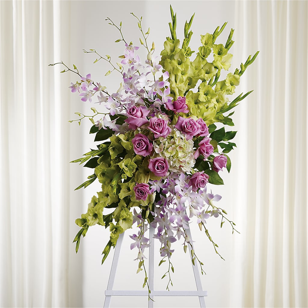 Lasting Legacy Standing Spray – TIM'S TREEHOUSE NURSERY & FLORAL, Sutherlin OR