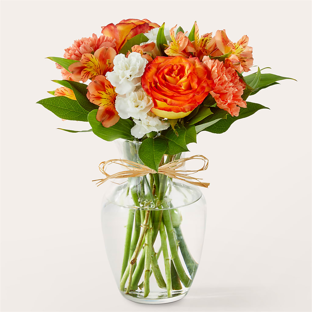 Apricot Glow Bouquet – TIM'S TREEHOUSE NURSERY & FLORAL, Sutherlin OR