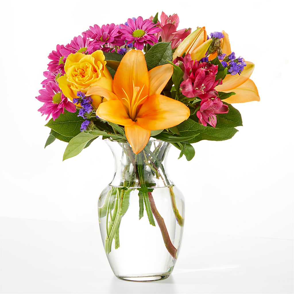 Colorful Visions Bouquet – TIM'S TREEHOUSE NURSERY & FLORAL, Sutherlin OR
