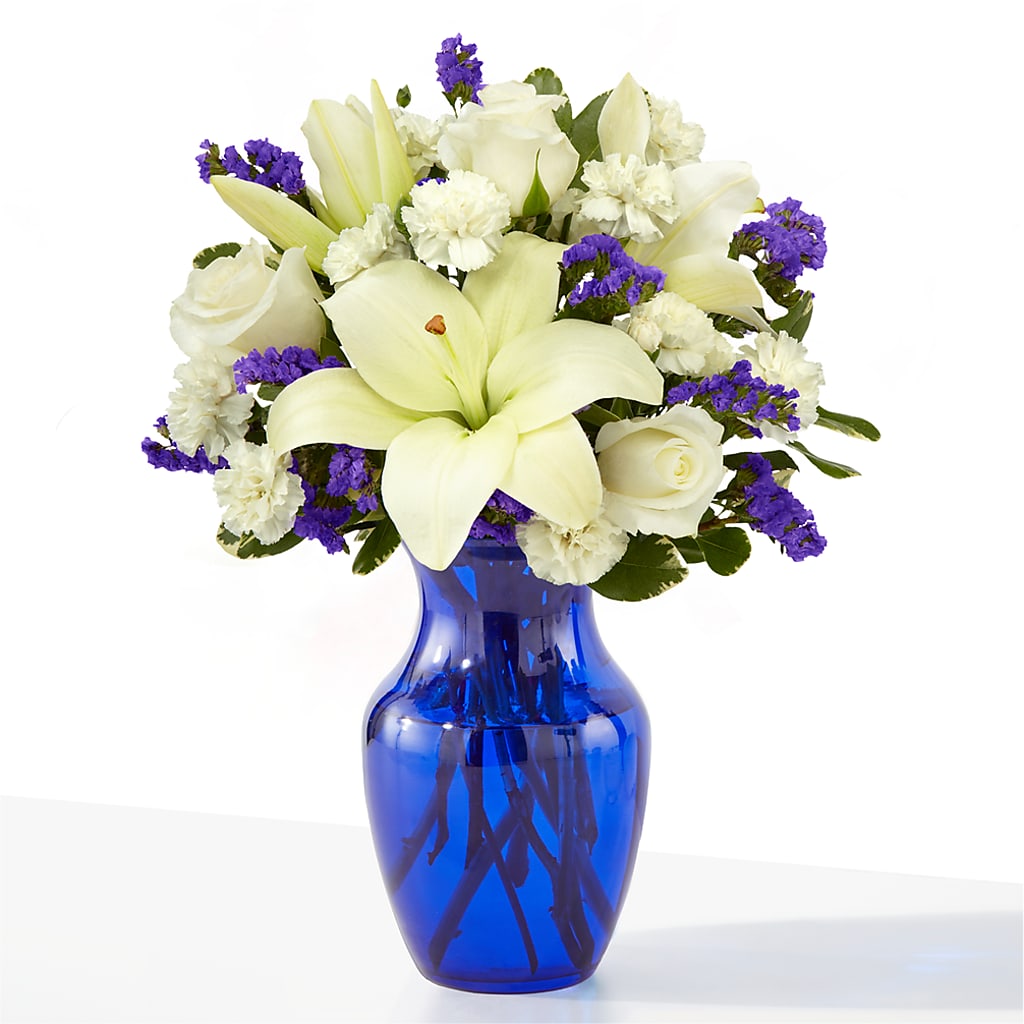 Sapphire Rush Bouquet – TIM'S TREEHOUSE NURSERY & FLORAL, Sutherlin OR