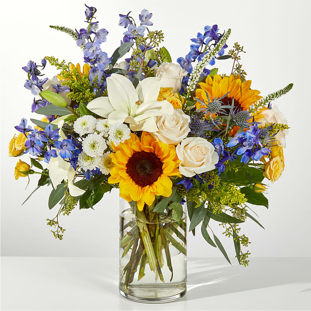 Wonderfully Sunny Bouquet – TIM'S TREEHOUSE NURSERY & FLORAL, Sutherlin OR