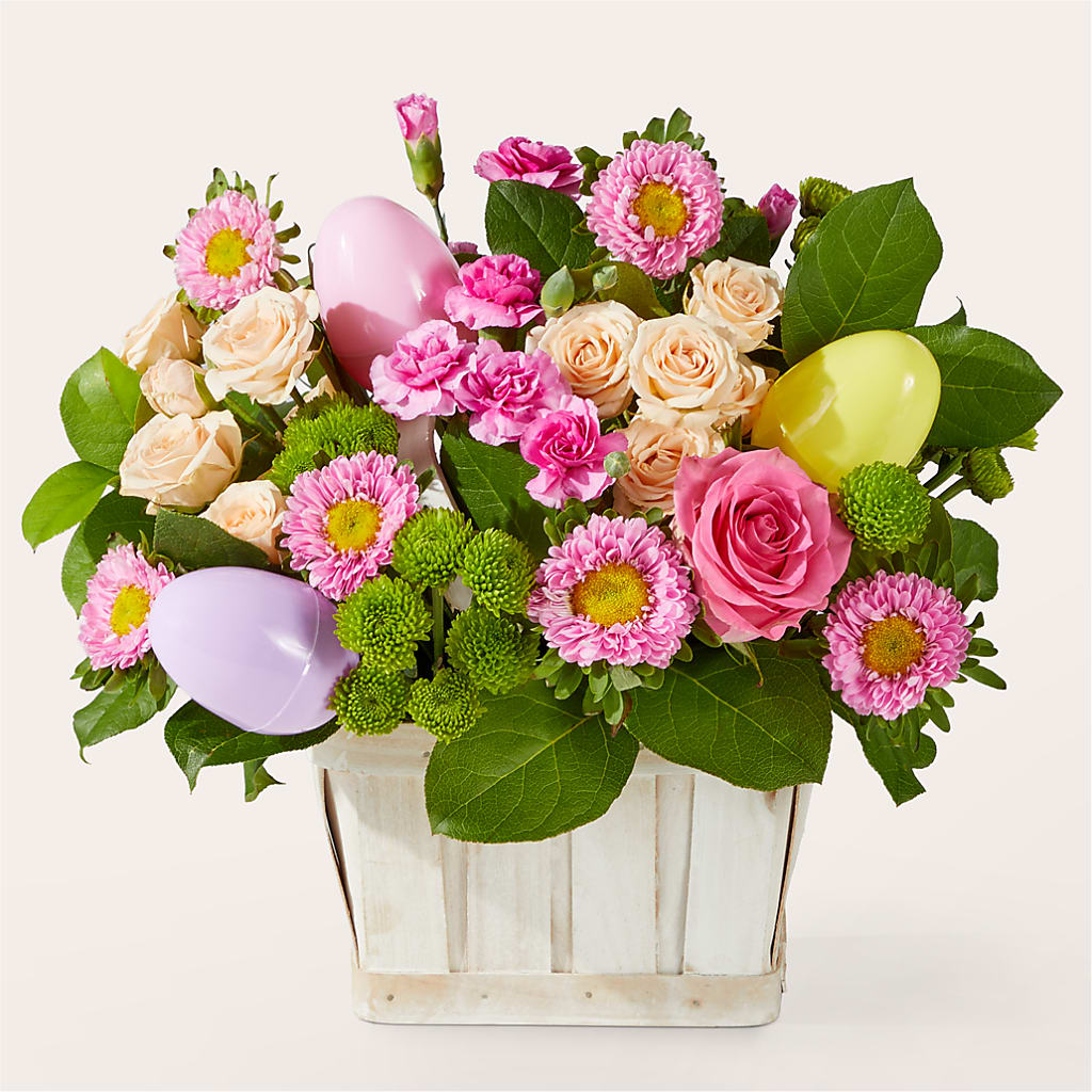 Get Eggcited Basket – TIM'S TREEHOUSE NURSERY & FLORAL, Sutherlin OR