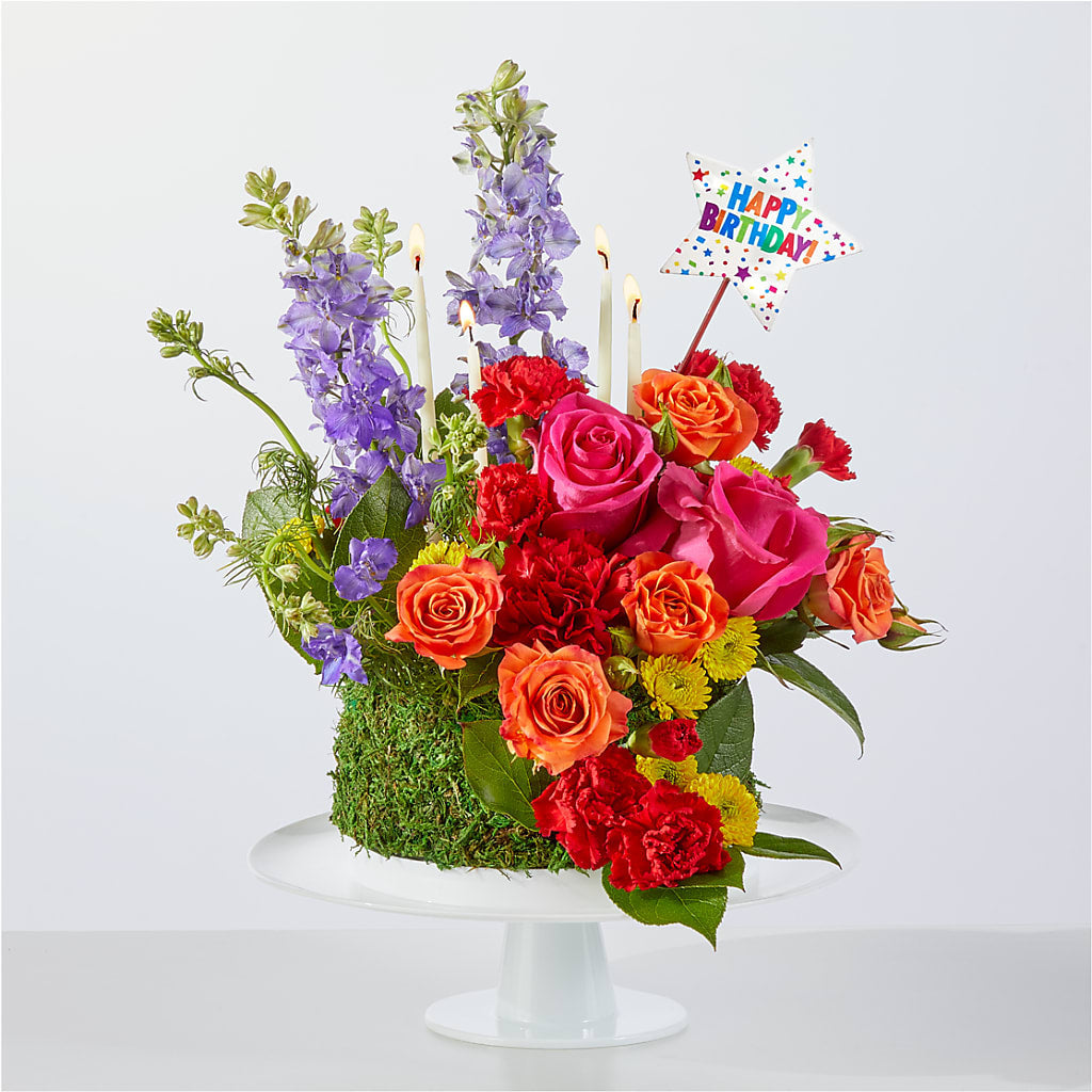 Best Year Yet Floral Cake – TIM'S TREEHOUSE NURSERY & FLORAL, Sutherlin OR