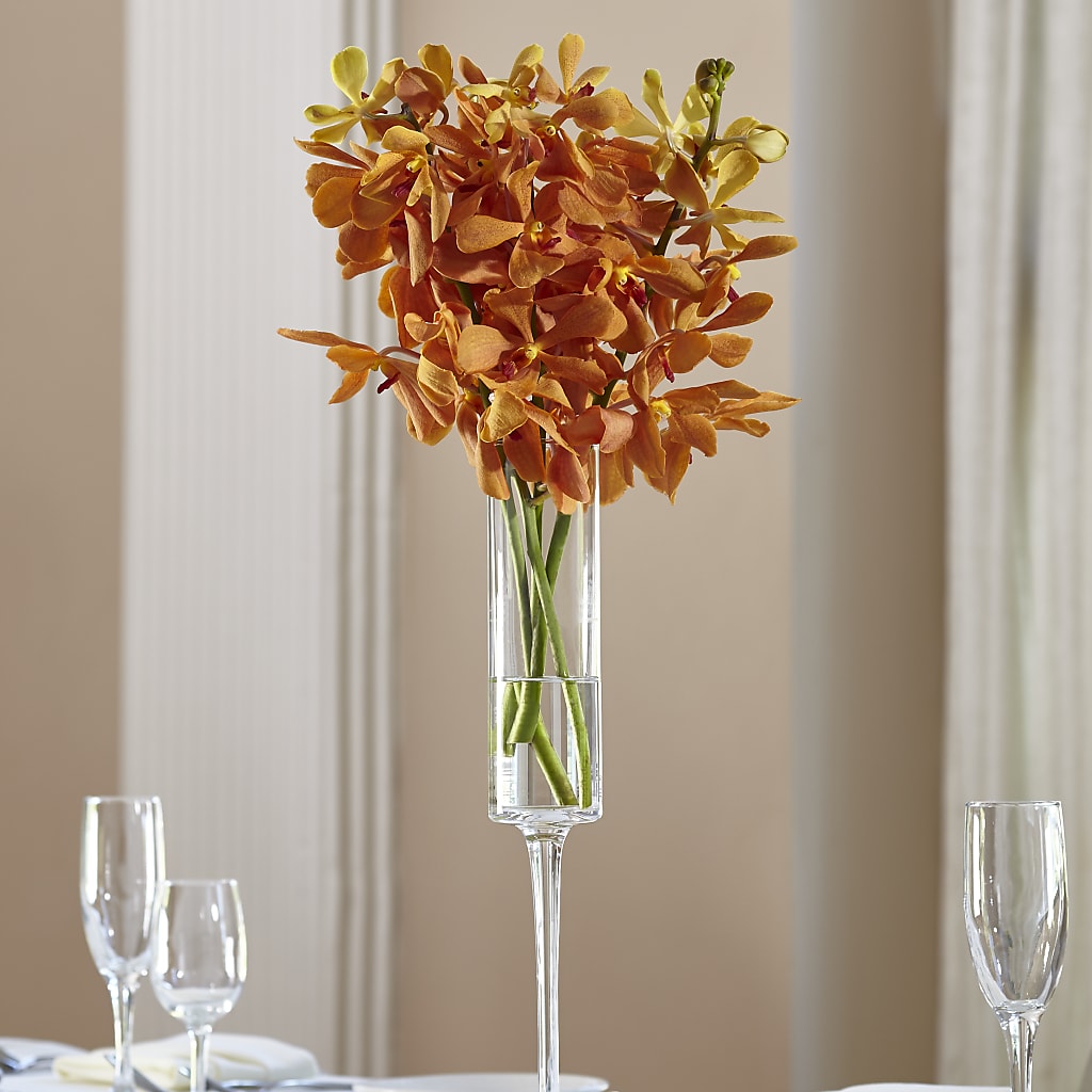 Orange Mokara Bouquet – TIM'S TREEHOUSE NURSERY & FLORAL, Sutherlin OR