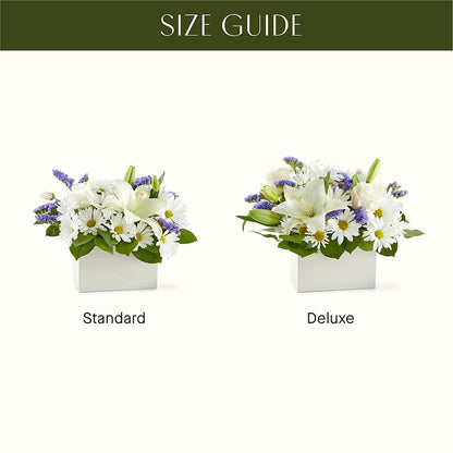 Beyond Blue Box Bouquet – TIM'S TREEHOUSE NURSERY & FLORAL, Sutherlin OR