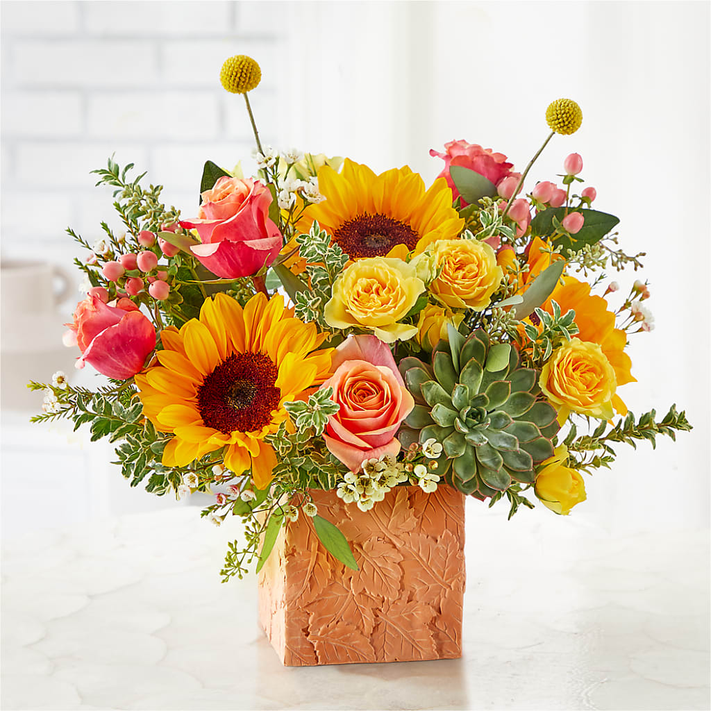 Sunflower Season Bouquet – TIM'S TREEHOUSE NURSERY & FLORAL, Sutherlin OR
