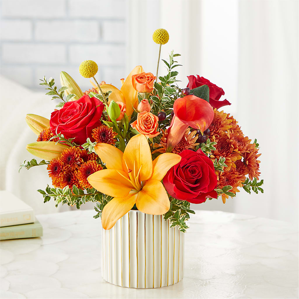 Scarlet Skies Bouquet – TIM'S TREEHOUSE NURSERY & FLORAL, Sutherlin OR