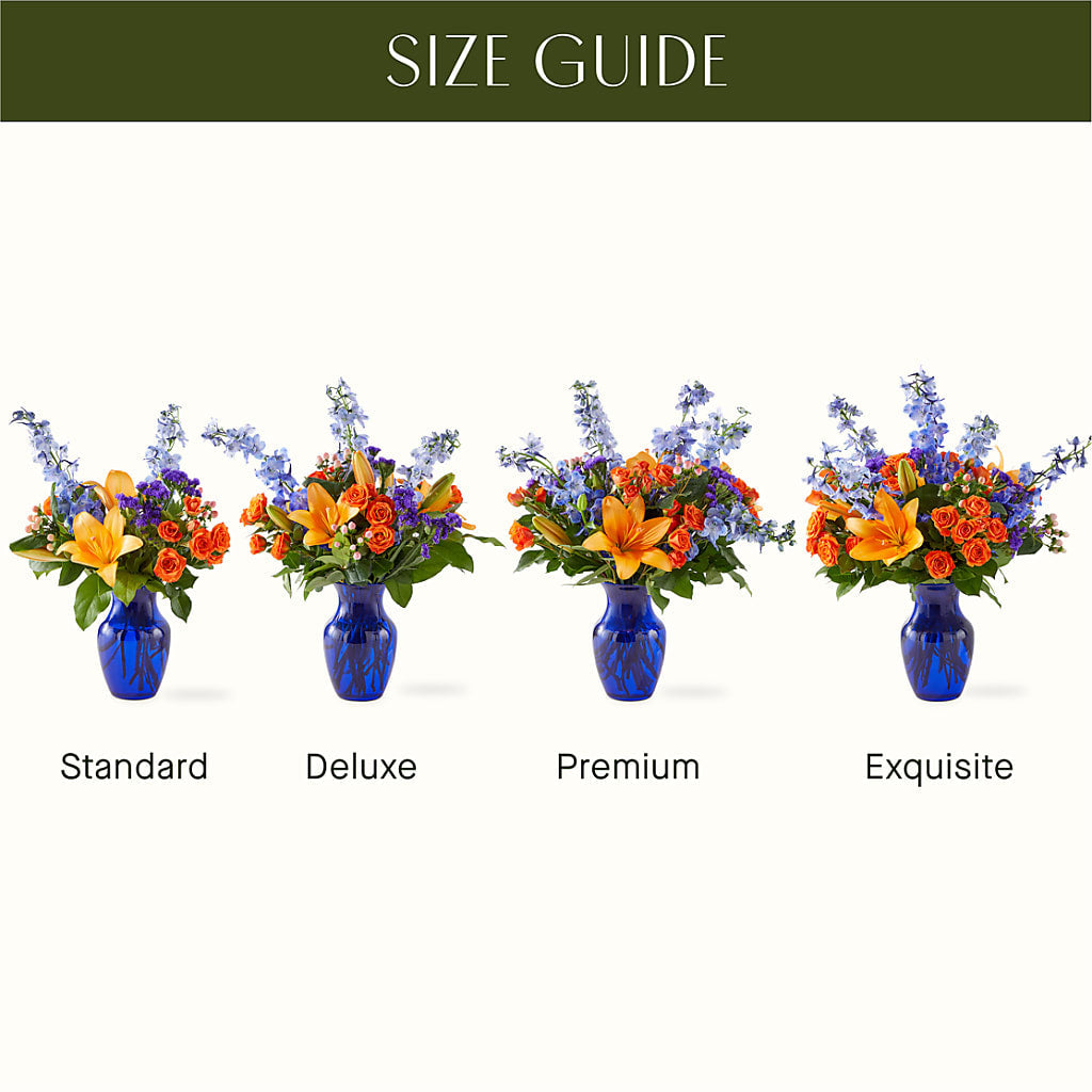 Radiant Citrus Bouquet – TIM'S TREEHOUSE NURSERY & FLORAL, Sutherlin OR