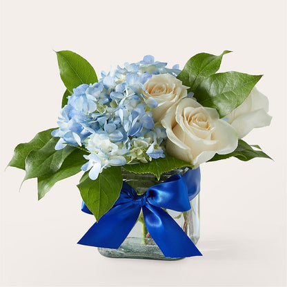 Sky Blue Delight Bouquet – TIM'S TREEHOUSE NURSERY & FLORAL, Sutherlin OR