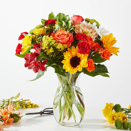 Fall Delight – A Florist Original – TIM'S TREEHOUSE NURSERY & FLORAL, Sutherlin OR