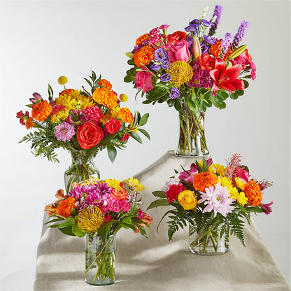 Feast of Color – A Florist Original – TIM'S TREEHOUSE NURSERY & FLORAL, Sutherlin OR