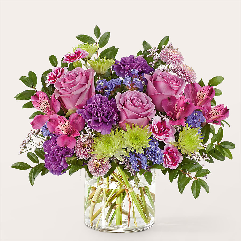 Glass Half Full Bouquet – TIM'S TREEHOUSE NURSERY & FLORAL, Sutherlin OR