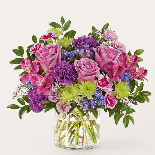 Glass Half Full Bouquet – TIM'S TREEHOUSE NURSERY & FLORAL, Sutherlin OR