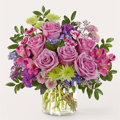 Glass Half Full Bouquet – TIM'S TREEHOUSE NURSERY & FLORAL, Sutherlin OR