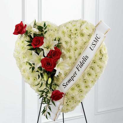 Heartfelt Hero Standing Heart – TIM'S TREEHOUSE NURSERY & FLORAL, Sutherlin OR