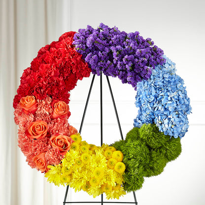 Circle of Love Wreath – TIM'S TREEHOUSE NURSERY & FLORAL, Sutherlin OR