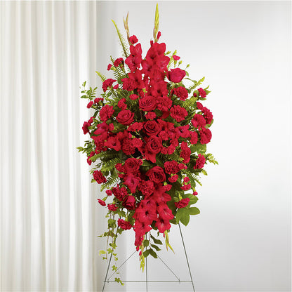 From the Heart Standing Spray – TIM'S TREEHOUSE NURSERY & FLORAL, Sutherlin OR
