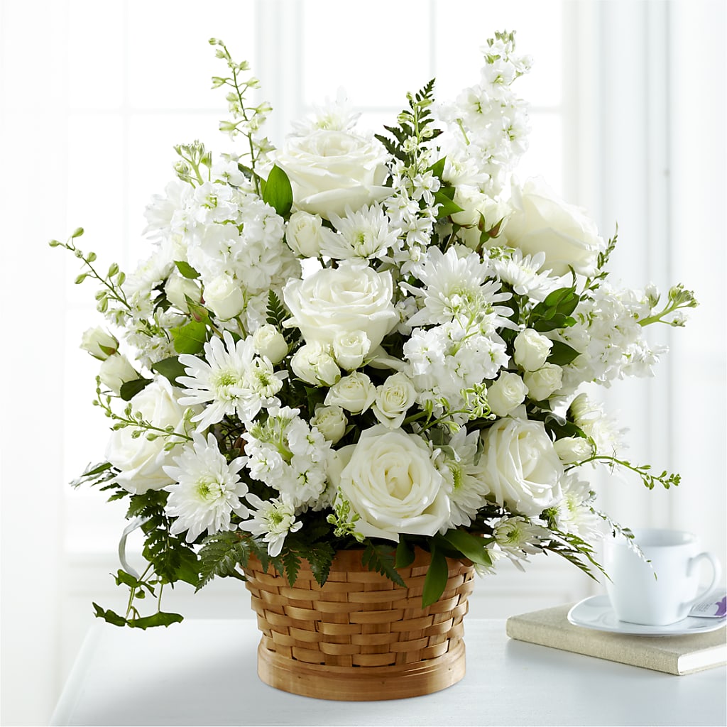 Heartfelt Condolences Arrangement – TIM'S TREEHOUSE NURSERY & FLORAL, Sutherlin OR