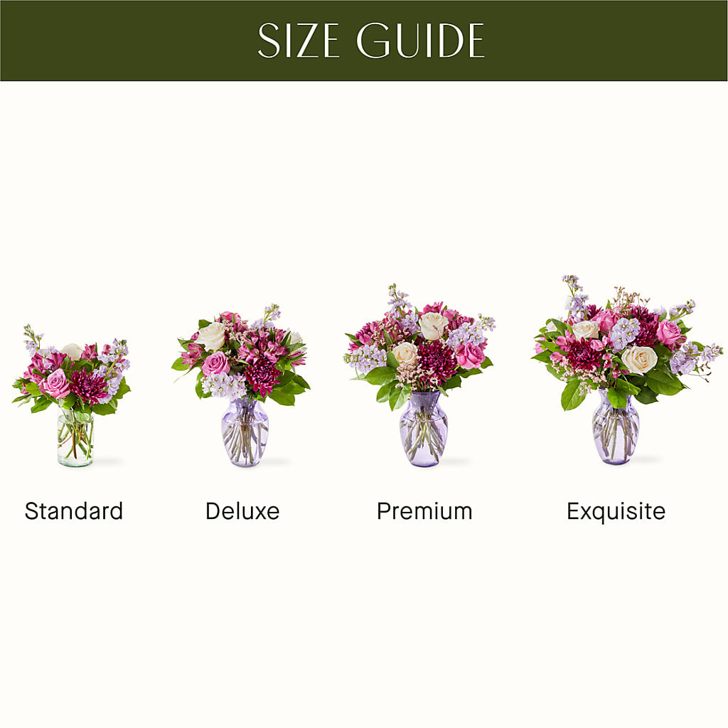 Amethyst Dreams Bouquet – TIM'S TREEHOUSE NURSERY & FLORAL, Sutherlin OR