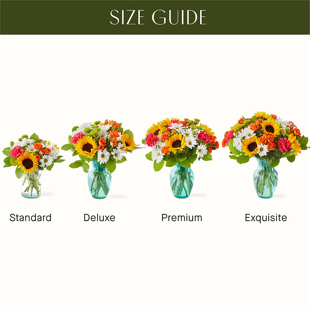 Sun-drenched Blooms Bouquet – TIM'S TREEHOUSE NURSERY & FLORAL, Sutherlin OR