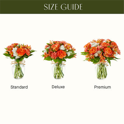 Apricot Glow Bouquet – TIM'S TREEHOUSE NURSERY & FLORAL, Sutherlin OR