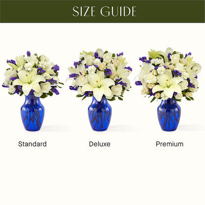 Sapphire Rush Bouquet – TIM'S TREEHOUSE NURSERY & FLORAL, Sutherlin OR
