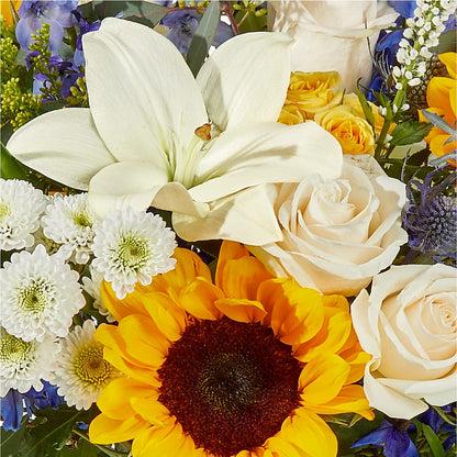 Wonderfully Sunny Bouquet – TIM'S TREEHOUSE NURSERY & FLORAL, Sutherlin OR