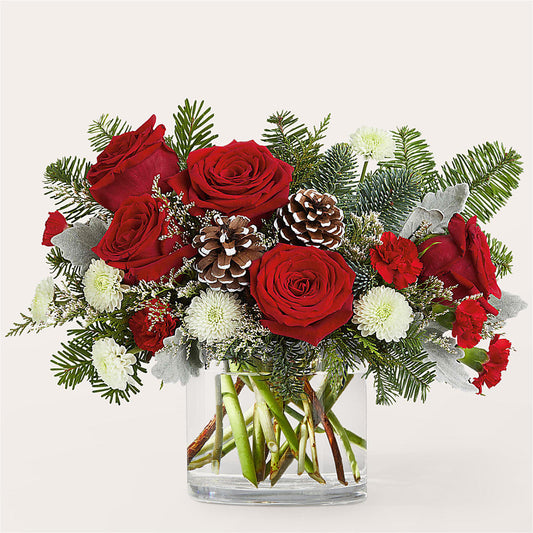 Yule Cheer Bouquet – TIM'S TREEHOUSE NURSERY & FLORAL, Sutherlin OR